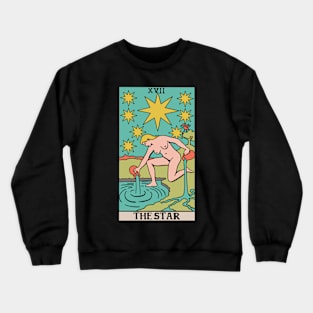 The Star Tarot Card - Witchy Magic Crewneck Sweatshirt